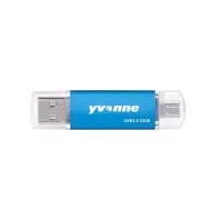 yvonne YT601-3 USB3.0 U Disk High Speed 64GB OTG Double Ports Multifunctional USB Flash Drive for Phone/PC/Laptop