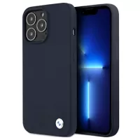 BMW Signature Logo iPhone 13 Pro Silicone Case - Navy Blue