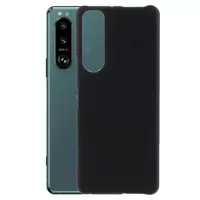 Sony Xperia 5 III Rubberized Plastic Case - Black