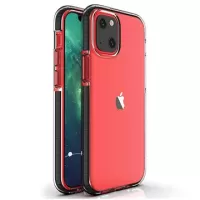 Spring Series iPhone 13 Mini TPU Case - Clear / Black