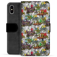 iPhone X / iPhone XS Premium Wallet Case - Graffiti
