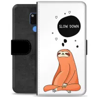 Huawei Mate 20 Premium Wallet Case - Slow Down