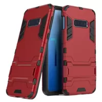 Armor Series Samsung Galaxy S10e Hybrid Case with Stand - Red