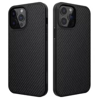 Nillkin Synthetic Carbon Fiber iPhone 13 Pro Case - Black