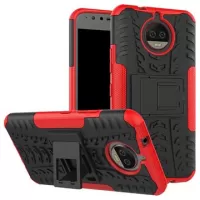 Motorola Moto G5S Plus Anti-Slip Hybrid Case - Red / Black