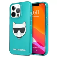 Karl Lagerfeld Choupette Fluo iPhone 13 Pro TPU Case - Blue