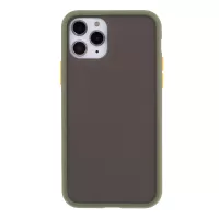 Matte Skin Drop-resistant PC + TPU Hybrid Phone Case for iPhone 11 Pro Max 6.5-inch - Green