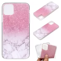 Pattern Printing TPU Soft Case Accessory for iPhone 12 mini - Marble Pattern
