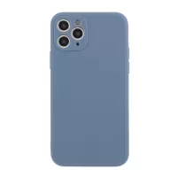 Matte Skin Soft Silicone Phone Case for iPhone 11 Pro 5.8-inch - Dark Blue