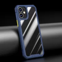 Drop-resistant PC + TPU Case [Precise Cutout] for iPhone 12 mini - Blue