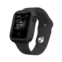 Candy TPU Protection Cover Bumper Case for Apple Watch Series 4 44mm - Black