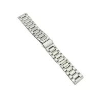 22mm Stainless Steel Watch Band Strap for Samsung Gear S3 Frontier / S3 Classic - Silver