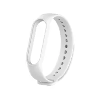 TPU Smart Watch Replacement Strap for Xiaomi Mi Band 5 - White