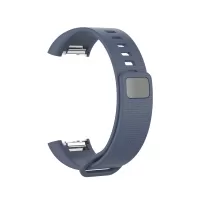 Silicone Smart Watch Band Strap Replacement for Amazfit COR A1702 - Dark Blue