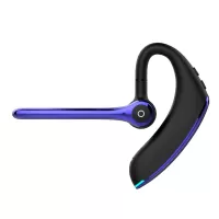 F910 Noise Canceling Bluetooth 5.0 Earphones Wireless Hands-free Stereo Headset with Mic for Smart Phone - Blue