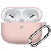 Drop Resistant Thicken Silicone Case for Apple AirPods Pro - Light Pink
