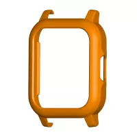 Smart Watch Frame Bumper Protective Scratch Proof PC Case for Xiaomi Haylou Watch LS02 - Orange