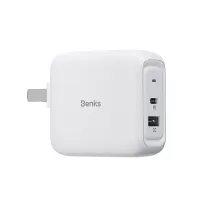 BENKS PA45 GaN 65W USB-A + Type-C Dual Ports Charger Power Adapter Travel Charger [US Plug]