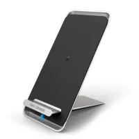 F19 2-in-1 Stand Fast Wireless Charger for 4-6.3 Inches Smartphones Support Wireless Charging