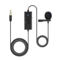 KATTO KT-C2 Noise Reduction 360° Omni-directional Sound Pick-up Lapel Microphone