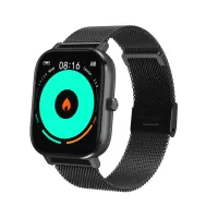D53 Smart Watch 1.75-Inch Large Screen Heart Rate Blood Oxygen Monitoring Multi-function Waterproof Smart Watch - Black