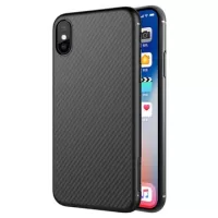 iPhone X Nillkin Synthetic Carbon Fiber Cover - Black