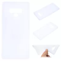Samsung Galaxy Note9 Silicone Case - Flexible and Matte - White