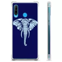 Huawei P30 Lite Hybrid Case - Elephant