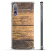 Huawei P20 Pro Hybrid Case - Wood