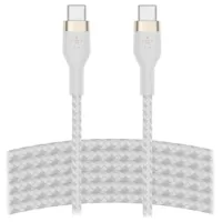 Belkin BoostCharge Pro Flex USB-C / USB-C Cable 60W - 3m - White