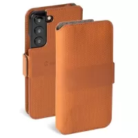 Krusell PhoneWallet Samsung Galaxy S22+ 5G Leather Case - Brown