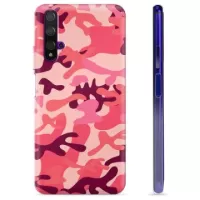 Huawei Nova 5T TPU Case - Pink Camouflage