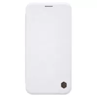 Nillkin Qin iPhone XS Max Flip Case with Card Slot - White