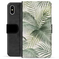 iPhone X / iPhone XS Premium Wallet Case - Tropic