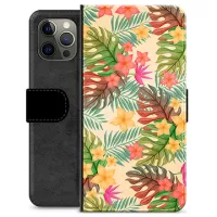 iPhone 12 Pro Max Premium Wallet Case - Pink Flowers