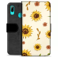 Huawei P Smart (2019) Premium Wallet Case - Sunflower