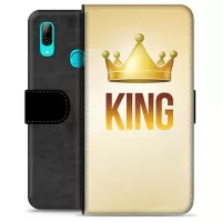 Huawei P Smart (2019) Premium Wallet Case - King