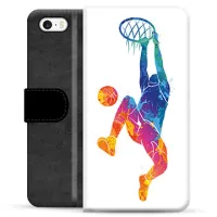 iPhone 5/5S/SE Premium Wallet Case - Slam Dunk