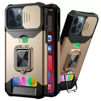 Multifunctional 4-in-1 iPhone 12 Pro Max Hybrid Case - Gold