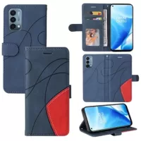 Bi-Color Series OnePlus Nord N200 5G Wallet Case - Blue