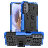 Anti-Slip Motorola Moto G31/G41 Hybrid Case - Blue / Black