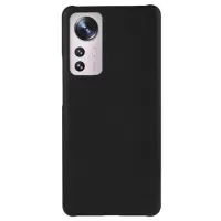 Xiaomi 12 Pro Rubberized Plastic Case - Black