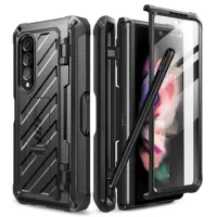 Supcase Unicorn Beetle Pro Samsung Galaxy Z Fold3 5G Hybrid Case - Black