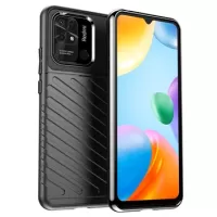 Thunder Series Xiaomi Redmi 10C TPU Case - Black