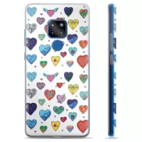 Huawei Mate 20 Hybrid Case - Hearts