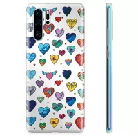 Huawei P30 Pro TPU Case - Hearts