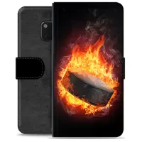 Huawei Mate 20 Pro Premium Wallet Case - Ice Hockey