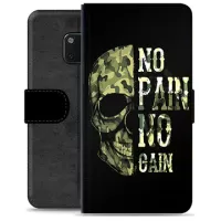 Huawei Mate 20 Pro Premium Wallet Case - No Pain, No Gain