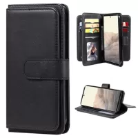 Multi-Card Slot Xiaomi Redmi Note 11T 5G/Poco M4 Pro 5G Wallet Case - Black