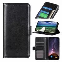 Motorola Edge (2021) Wallet Case with Magnetic Closure - Black